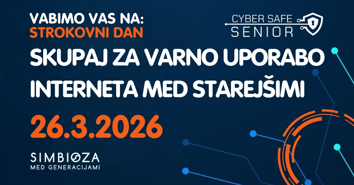 ZA VARNO RABO INTERNETA MED STAREJŠIMI